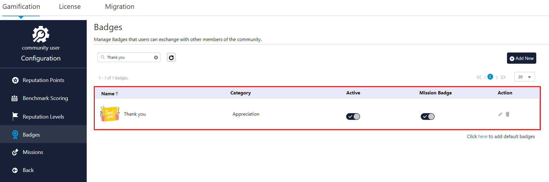 Assign User Badges | ScoreNotch Documentation